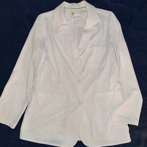 Healing Hands White Lab Coat